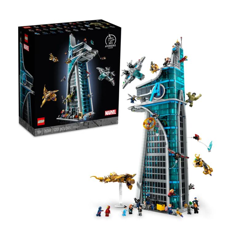 Lego Marvel Avengers Tower Rev Comps