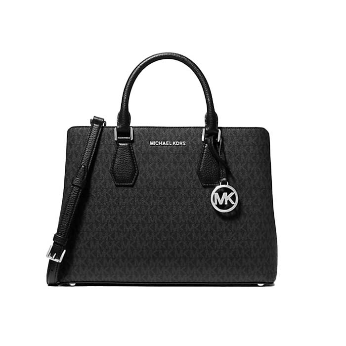 Michael Kors Camille Large Logo Satchel Rev Comps