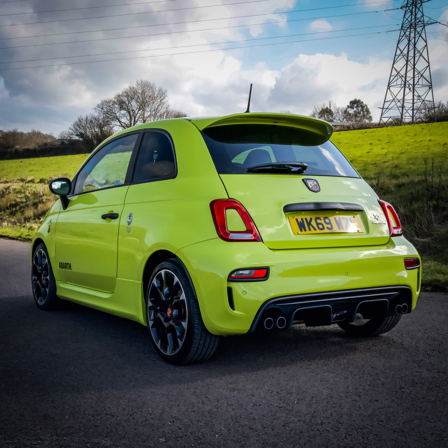 2019 Abarth 595 Competizione 70th Anniversary £1000 Rev Comps