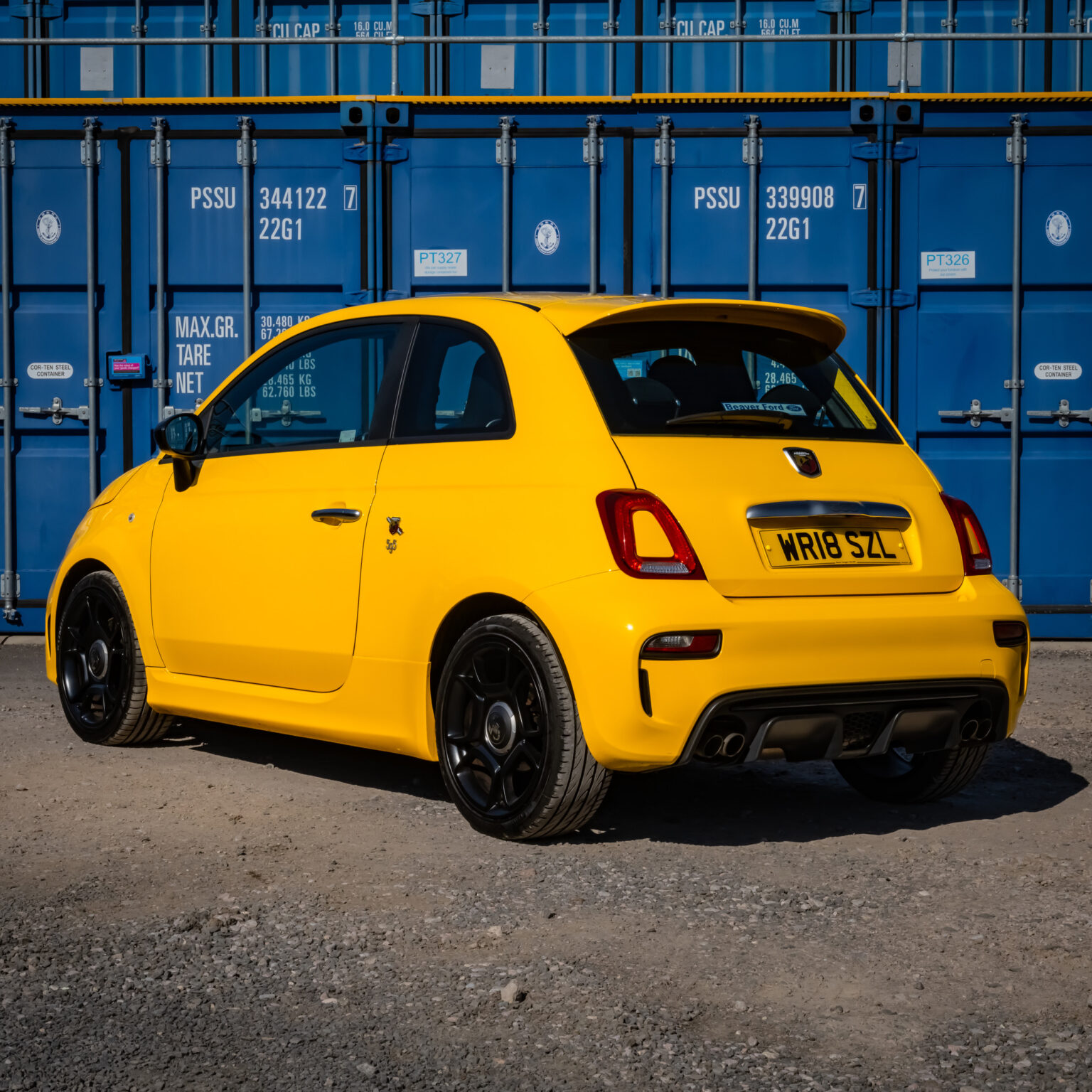 2018 Abarth 595 Trofeo Cup £1000 Rev Comps