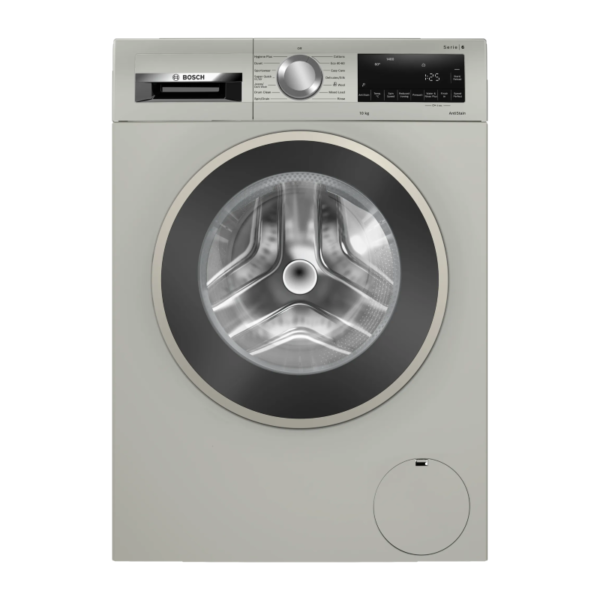 Bosch 10kg Silver Inox Washing Machine - Rev Comps