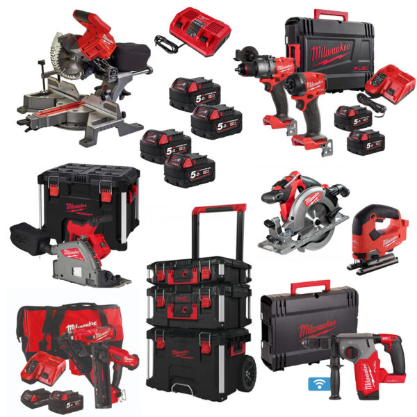 Milwaukee best sale bundle tools