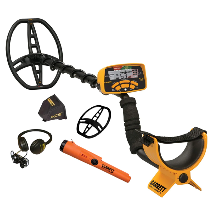 Garrett Ace 400i + AT Pointer metal detector bundle - Rev Comps