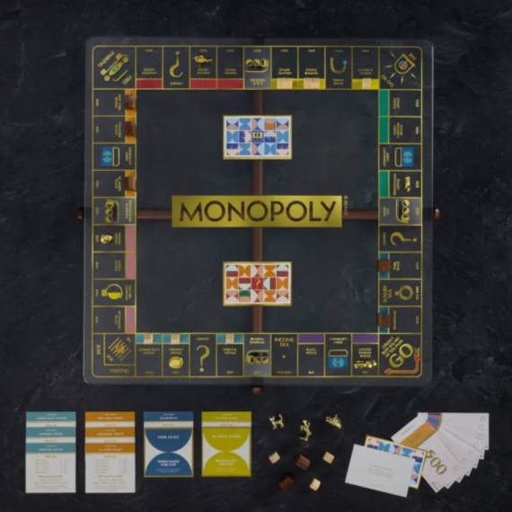 LUXURY Monopoly Glass Edition SET - Rev Comps