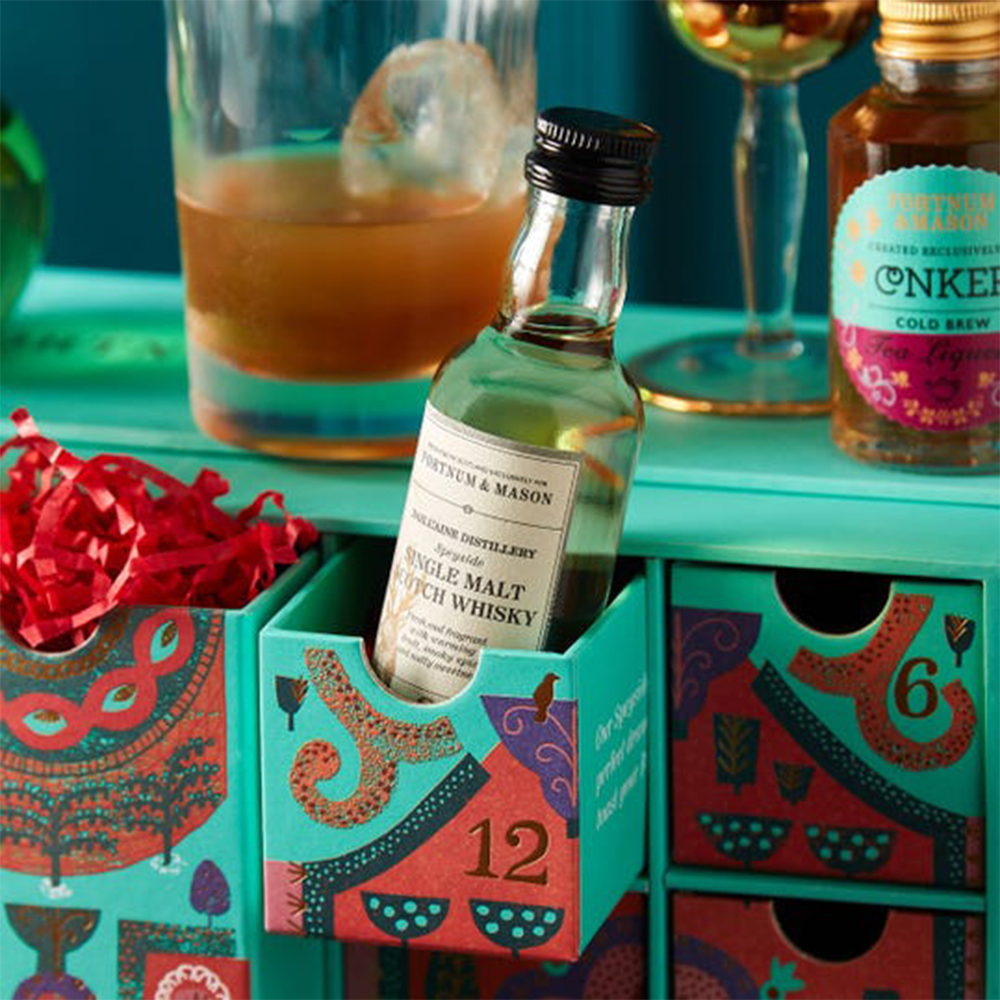 Fortnum and Mason Spirits & Liqueurs Advent Calendar Rev Comps