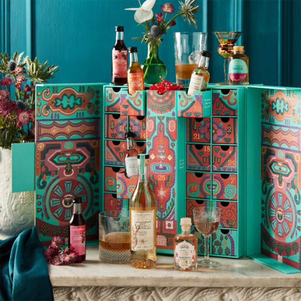 Fortnum and Mason Spirits & Liqueurs Advent Calendar Rev Comps