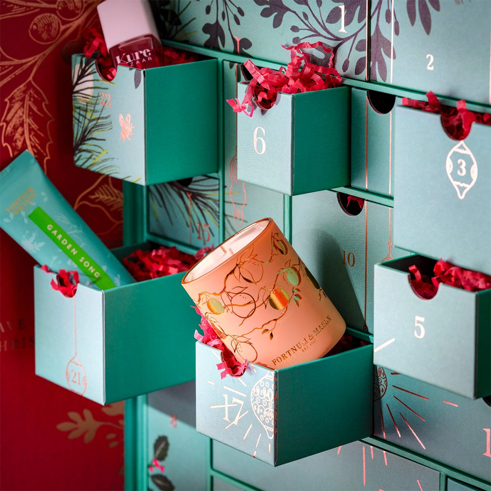 FORTNUM & MASON BEAUTY ADVENT CALENDAR Rev Comps