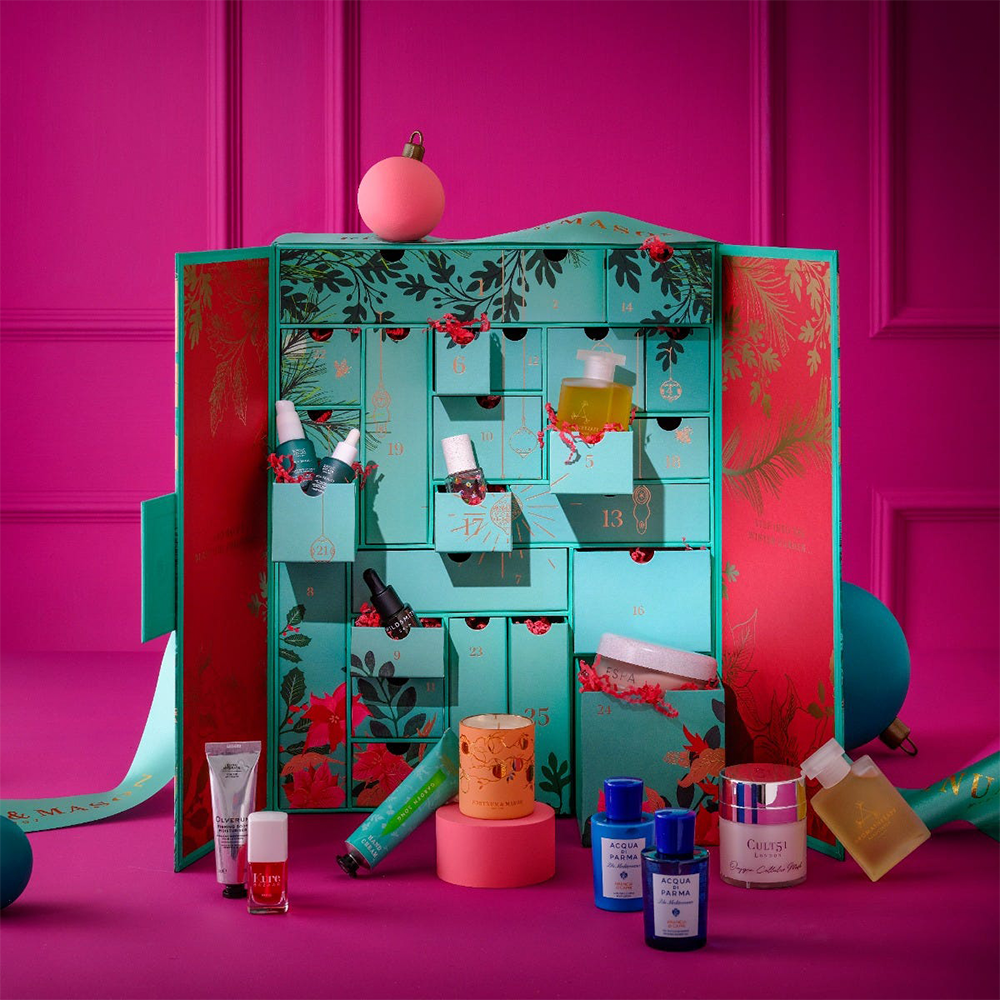 FORTNUM & MASON BEAUTY ADVENT CALENDAR Rev Comps