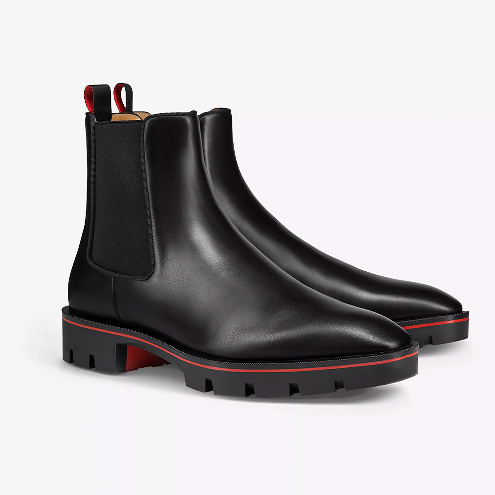 Mens christian louboutin chelsea hot sale boots