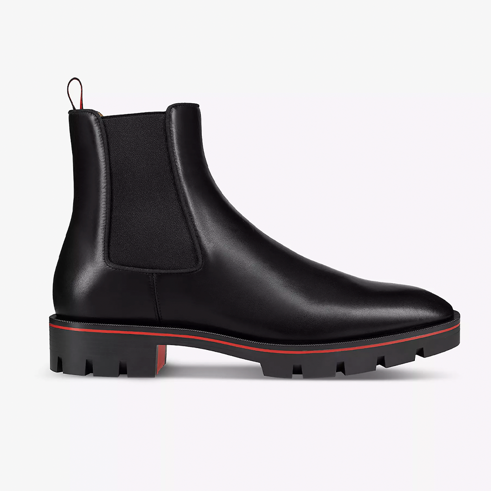 CHRISTIAN LOUBOUTIN Alpinosol MENS leather Chelsea boots - Rev Comps
