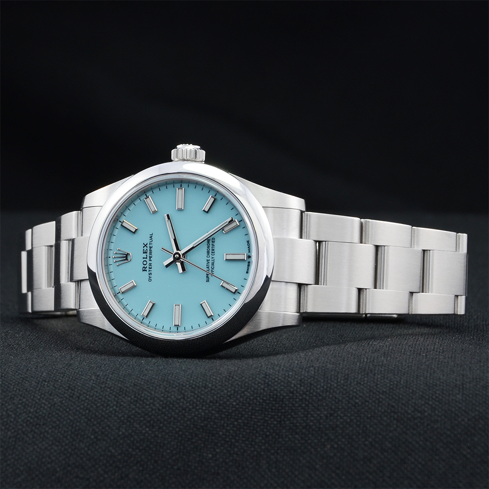 New 2023 Rolex 31mm Tiffany Ladies Watch Rev Comps