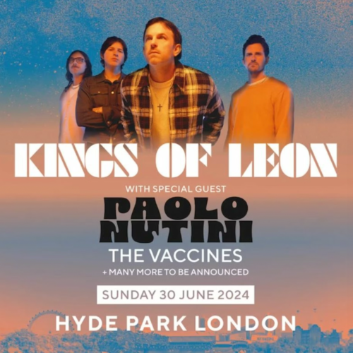 2 X Kings Of Leon live in action at London Hyde Park + £500 - Rev Comps