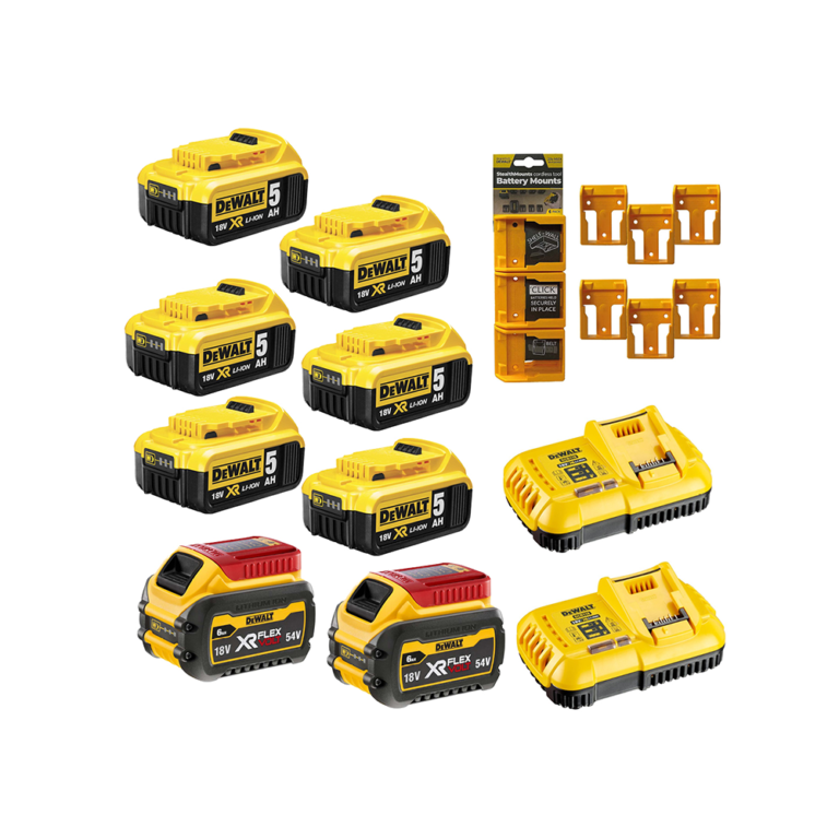 DEWALT BATTERY & CHARGER BUNDLE - Rev Comps