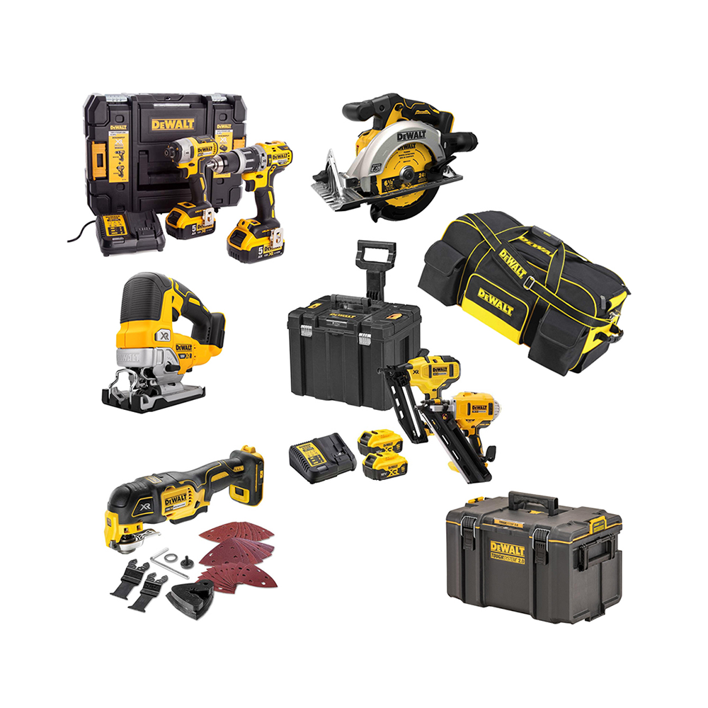 MEGA DEWALT 18V POWER TOOL BUNDLE - Rev Comps