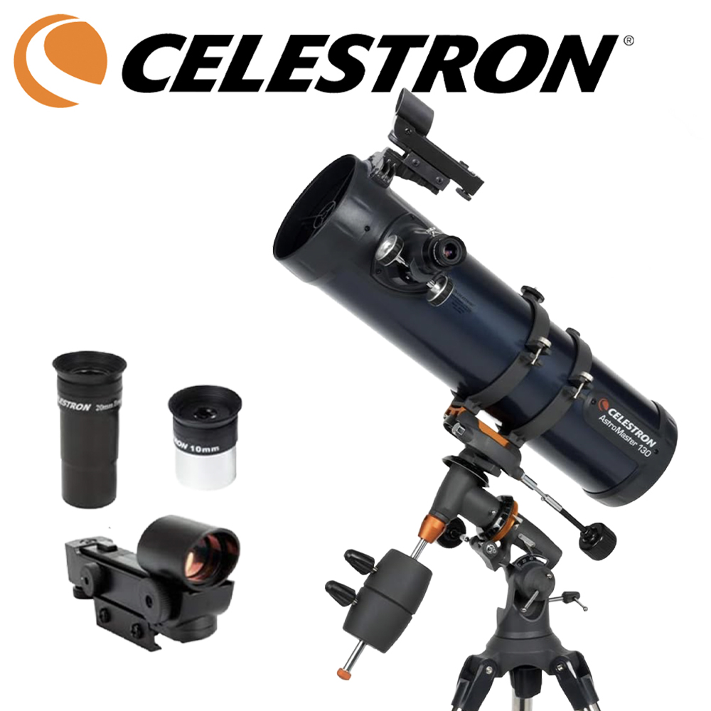 CELESTRON AstroMaster 130EQ Reflector Telescope - Rev Comps