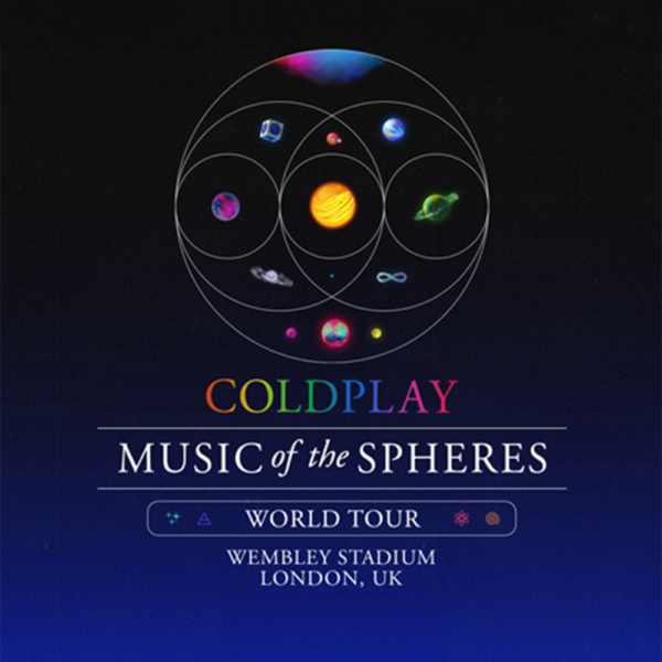 2 x COLDPLAY WORLD TOUR 2025 CLUB WEMBLEY + £500 Rev Comps